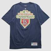 St. Louis Cardinals Majestic 2011 T-shirt - Navy - M by Fanatics Real Vintage T-shirts