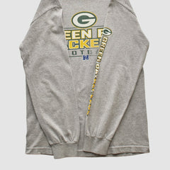 Green Bay Packers NFL 2010s Long Sleeve T-shirt Heather Gray Vintage
