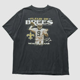 New Orleans Saints Reebok 2000s T-shirt Black Vintage