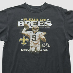 New Orleans Saints Reebok 2000s T-shirt Black Vintage