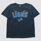 Detroit Lions NFL 2010s T-shirt Navy Vintage