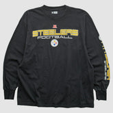Pittsburgh Steelers NFL 2010s Long Sleeve T-shirt Black Vintage