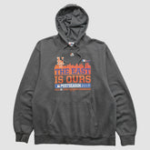 New York Mets Majestic 2015 Hooded Pullover Sweatshirt - Dark Heather Gray - XS by Fanatics Real Vintage Pullover