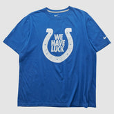 Indianapolis Colts 2010s T-shirt Blue Vintage