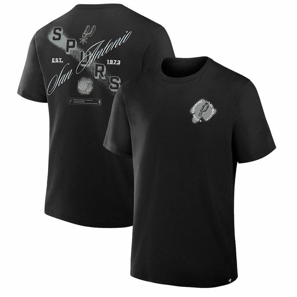 San Antonio Spurs SOS T-Shirt Black