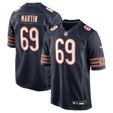 NFL Jeremiah Martin Chicago Bears Team Game Jersey - Navy
