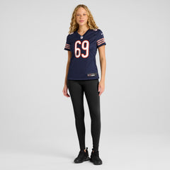 NFL Jeremiah Martin Chicago Bears Women's Team Game Jersey - Navy