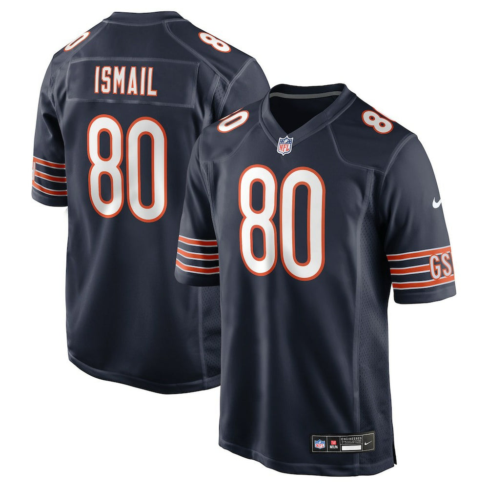 NFL Qadir Ismail Chicago Bears Team Game Jersey - Navy