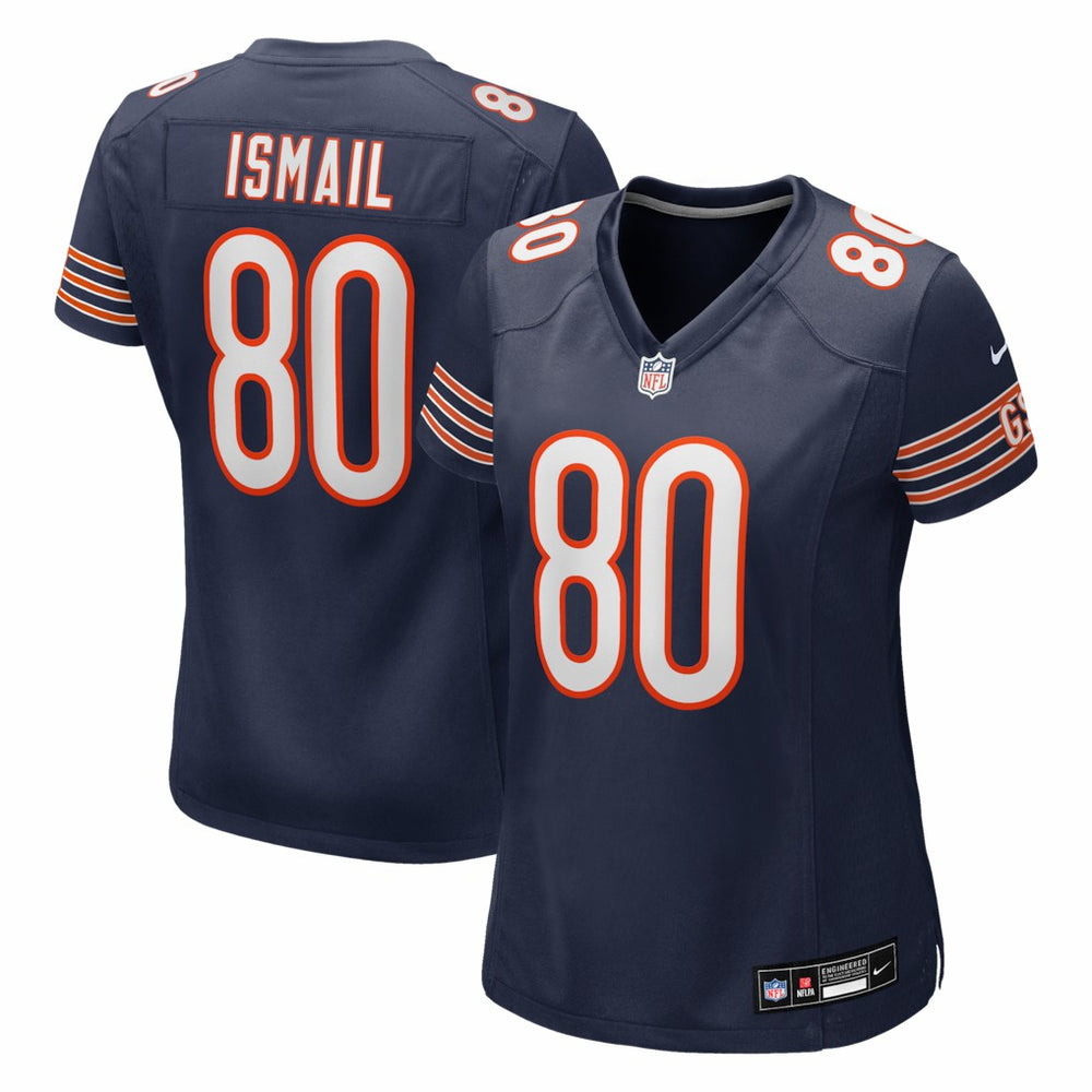 NFL Qadir Ismail Chicago Bears Women's Team Game Jersey - Navy