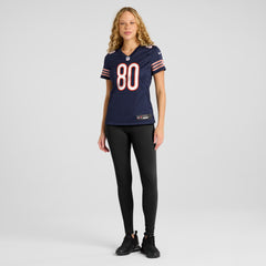 NFL Qadir Ismail Chicago Bears Women's Team Game Jersey - Navy