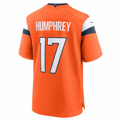 NFL Lil'Jordan Humphrey Denver Broncos Team Game Jersey - Orange