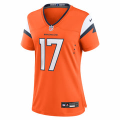 NFL Lil'Jordan Humphrey Denver Broncos Women's Team Game Jersey - Orange