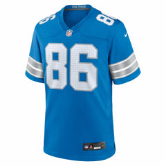 NFL Anthony Firkser Detroit Lions Team Game Jersey - Blue