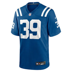 NFL George Odum Indianapolis Colts Team Game Jersey - Royal