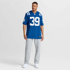 NFL George Odum Indianapolis Colts Team Game Jersey - Royal