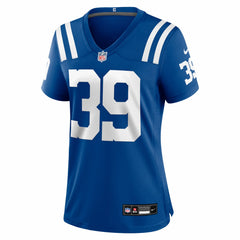 NFL George Odum Indianapolis Colts Women's Team Game Jersey - Royal