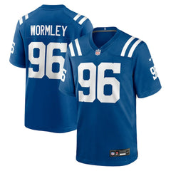 NFL Chris Wormley Indianapolis Colts Team Game Jersey - Royal