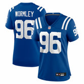 NFL Chris Wormley Indianapolis Colts Women's Team Game Jersey - Royal