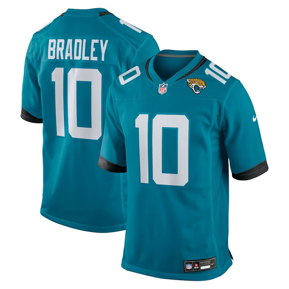 NFL Carter Bradley Jacksonville Jaguars Team Game Jersey - Teal