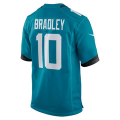 NFL Carter Bradley Jacksonville Jaguars Team Game Jersey - Teal