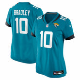 NFL Carter Bradley Jacksonville Jaguars Women's Team Game Jersey - Teal