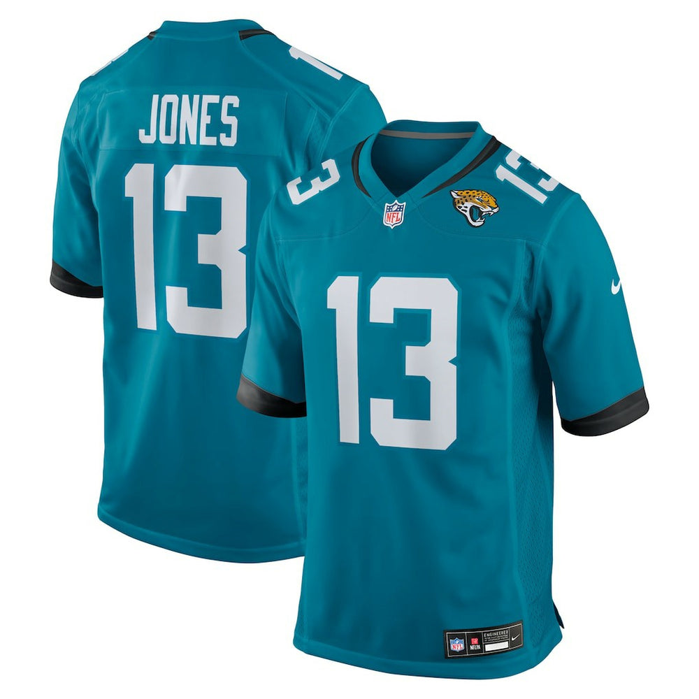 NFL Tim Jones Jacksonville Jaguars Team Game Jersey - Teal