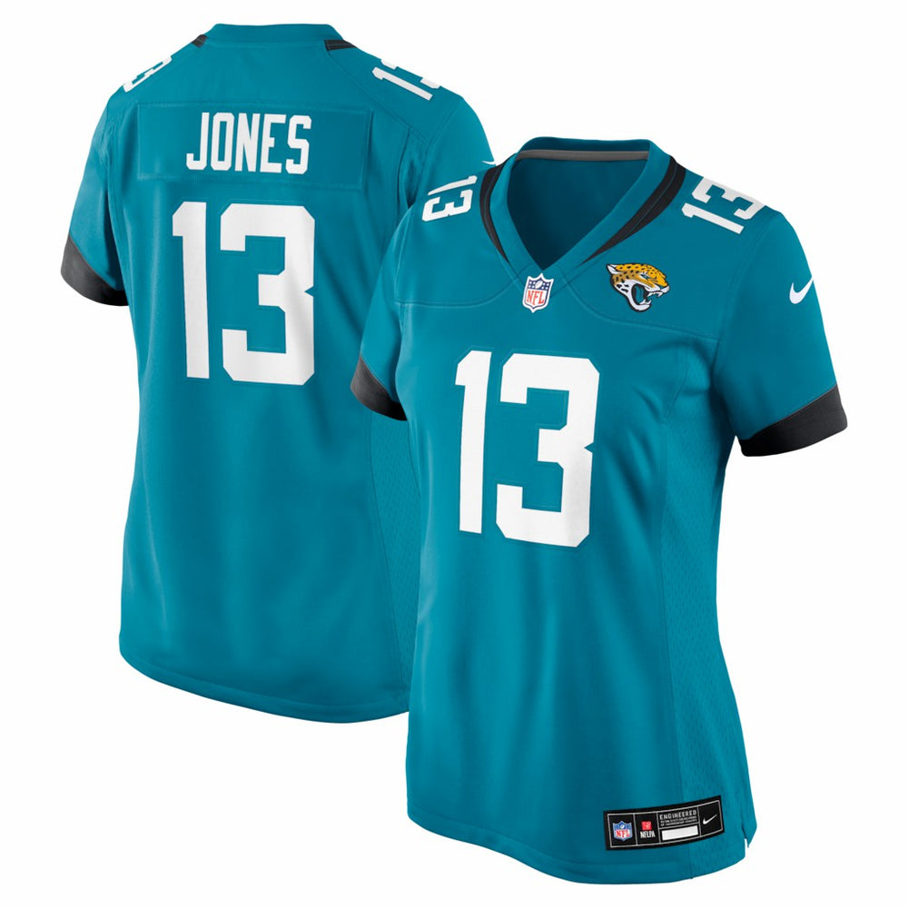 NFL Tim Jones Jacksonville Jaguars Women's Team Game Jersey - Teal