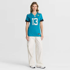NFL Tim Jones Jacksonville Jaguars Women's Team Game Jersey - Teal