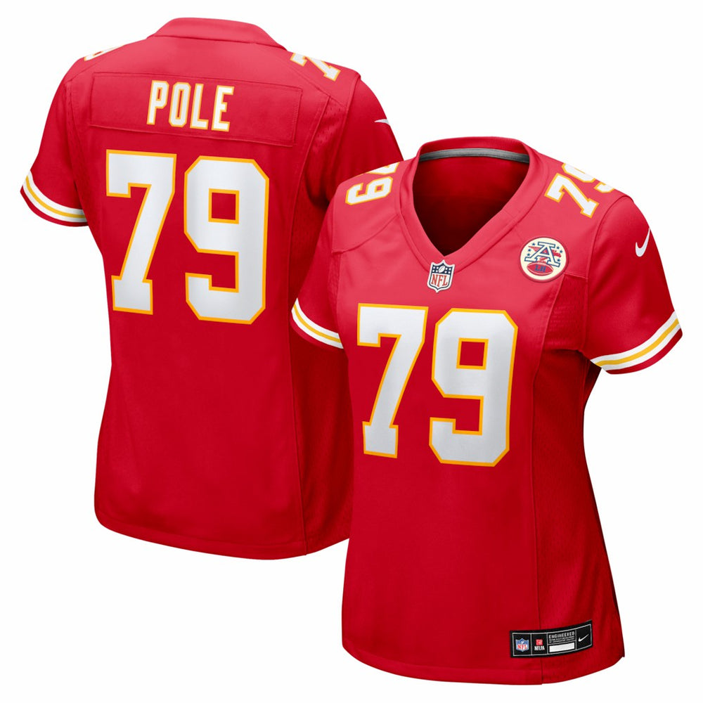 NFL Esa Pole Kansas City Chiefs Women's Team Game Jersey - Red