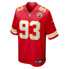 NFL Zacch Pickens Kansas City Chiefs Team Game Jersey - Red