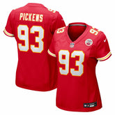 NFL Zacch Pickens Kansas City Chiefs Women's Team Game Jersey - Red