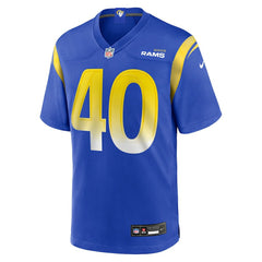 NFL Jesse Luketa Los Angeles Rams Team Game Jersey - Royal