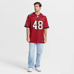 NFL JT Gray Tampa Bay Buccaneers Team Game Jersey - Red