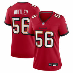 NFL Benton Whitley Tampa Bay Buccaneers Women's Team Game Jersey - Red