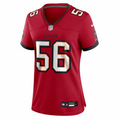 NFL Benton Whitley Tampa Bay Buccaneers Women's Team Game Jersey - Red