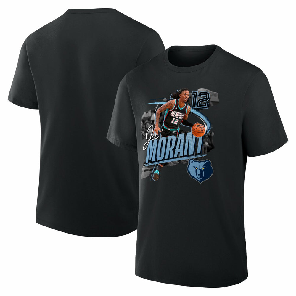 Ja Morant Memphis Grizzlies Start of Season T-Shirt Black