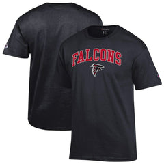 Atlanta Falcons Champion Arch Over Logo T-Shirt Black