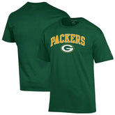 Green Bay Packers Champion Arch Over Logo T-Shirt Green