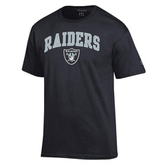 Las Vegas Raiders Champion Arch Over Logo T-Shirt Black