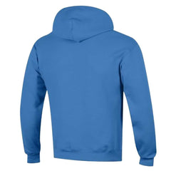 Los Angeles Chargers Champion Powerblend Arch over Logo Hoodie Powder Blue