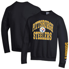 Pittsburgh Steelers Champion Powerblend Fleece Sweatshirt Black