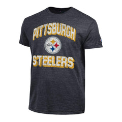 Pittsburgh Steelers Champion Ultimate Tri-Blend T-Shirt Heather Black