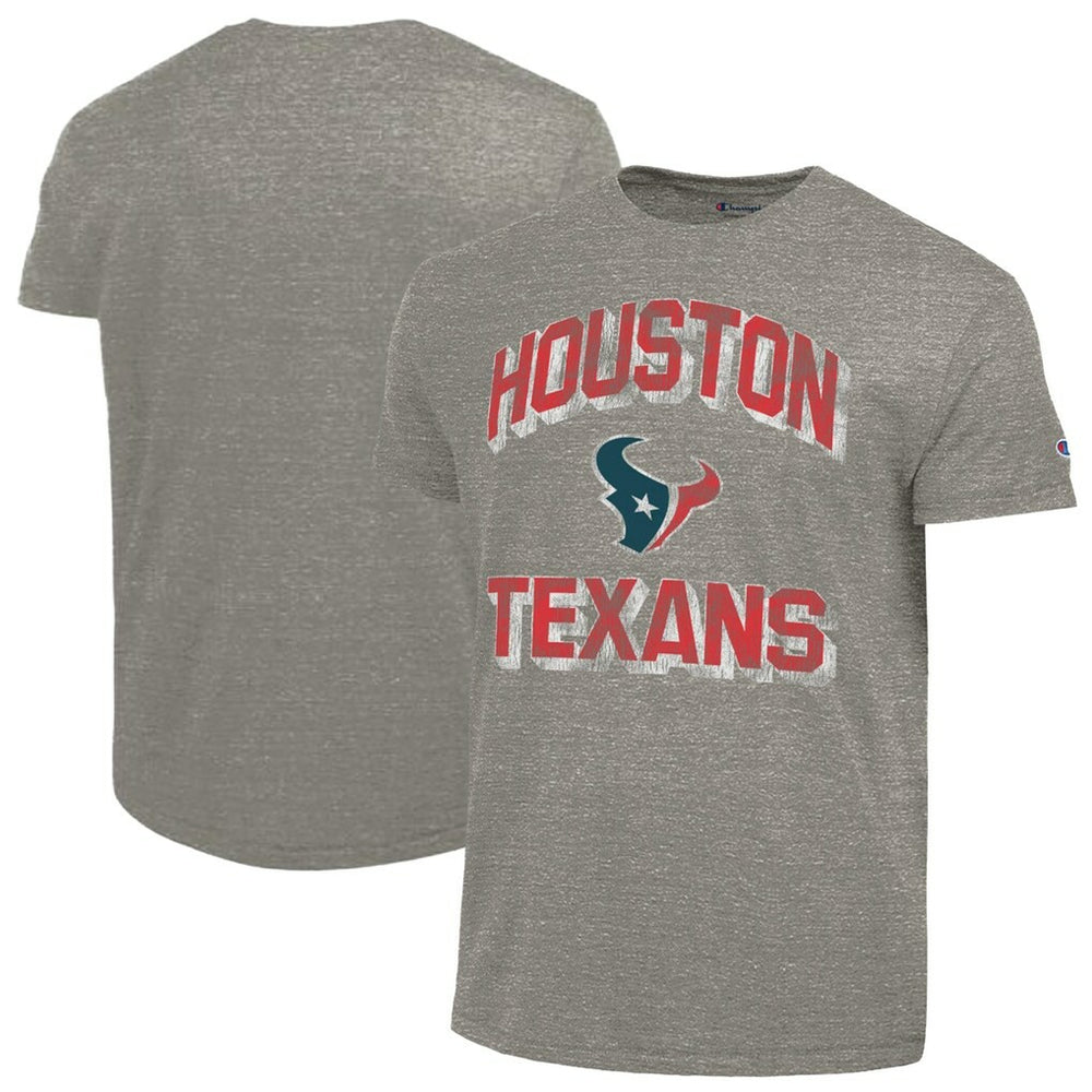 Houston Texans Champion Ultimate Tri-Blend T-Shirt Charcoal