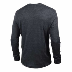 Pittsburgh Steelers Champion Ultimate Tri-Blend Long Sleeve T-Shirt Heather Black