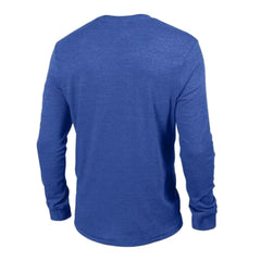 Denver Broncos Champion Ultimate Tri-Blend Long Sleeve T-Shirt Heather Royal