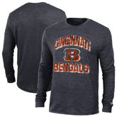 Cincinnati Bengals Champion Ultimate Tri-Blend Long Sleeve T-Shirt Black