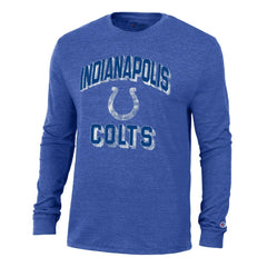 Indianapolis Colts Champion Ultimate Tri-Blend Long Sleeve T-Shirt Royal