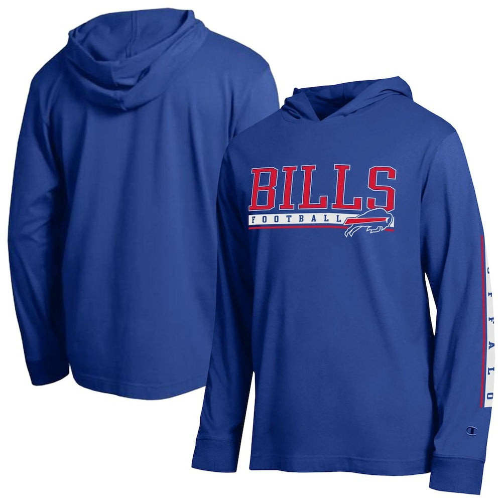Buffalo Bills Champion All Star Hoodie T-Shirt Royal