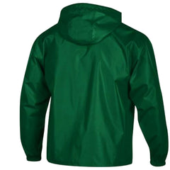 New York Jets Champion Packable Windbreaker Half-Zip Jacket Green