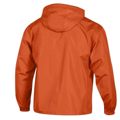 Miami Dolphins Champion Packable Windbreaker Half-Zip Jacket Orange